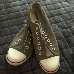 Converse ankle Canvas shoe gray